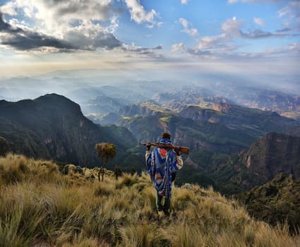 Bale Mountains trekking trail
