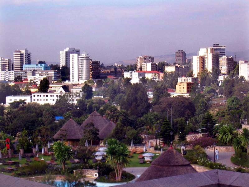 Addis Ababa cityscape